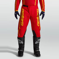 Alpinestars 2027 Fluid Apex MX Pants Fire Red Gold