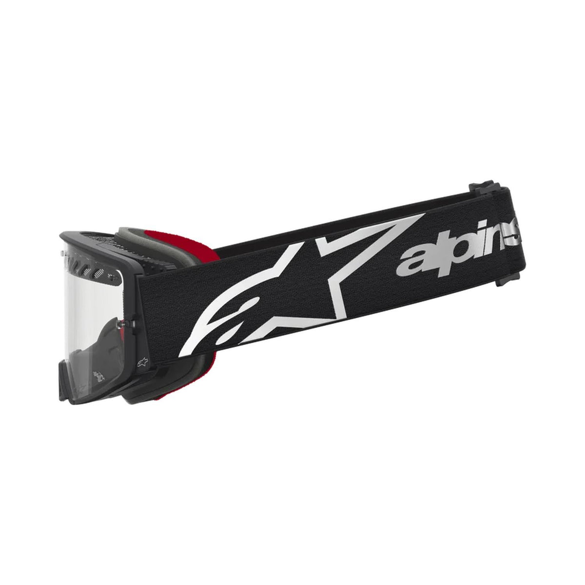 Alpinestars 2027 Supertech Dura Air Fluid MX Goggles Black Silver Clear
