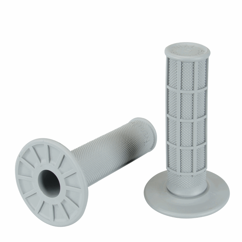 Renthal Soft Grey Grips Diamond Waffle Motocross Enduro