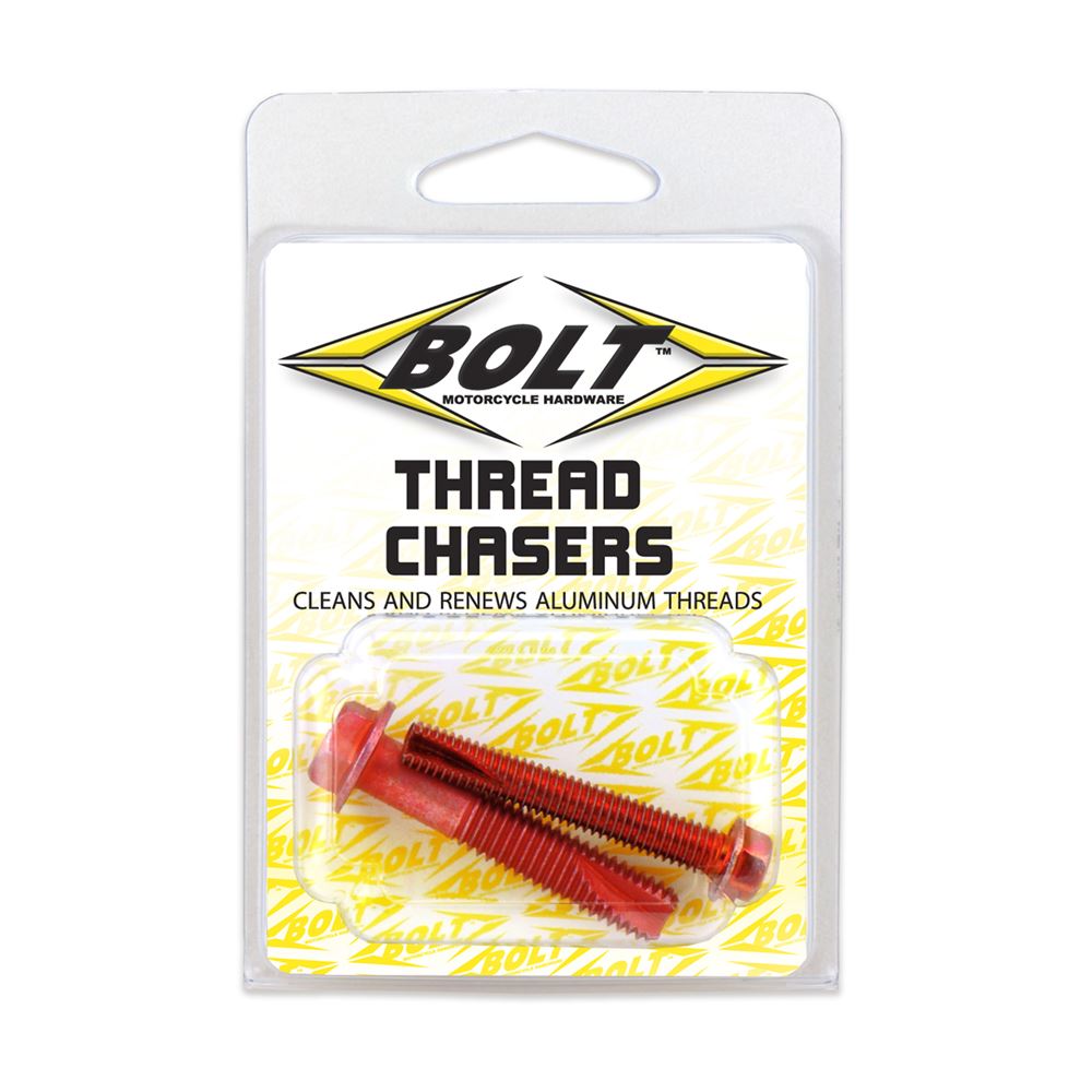 Bolt Motorcycle Hardware Thread Chasers M6 X 1.0 & M8 X 1.25 For Suzuki RMX