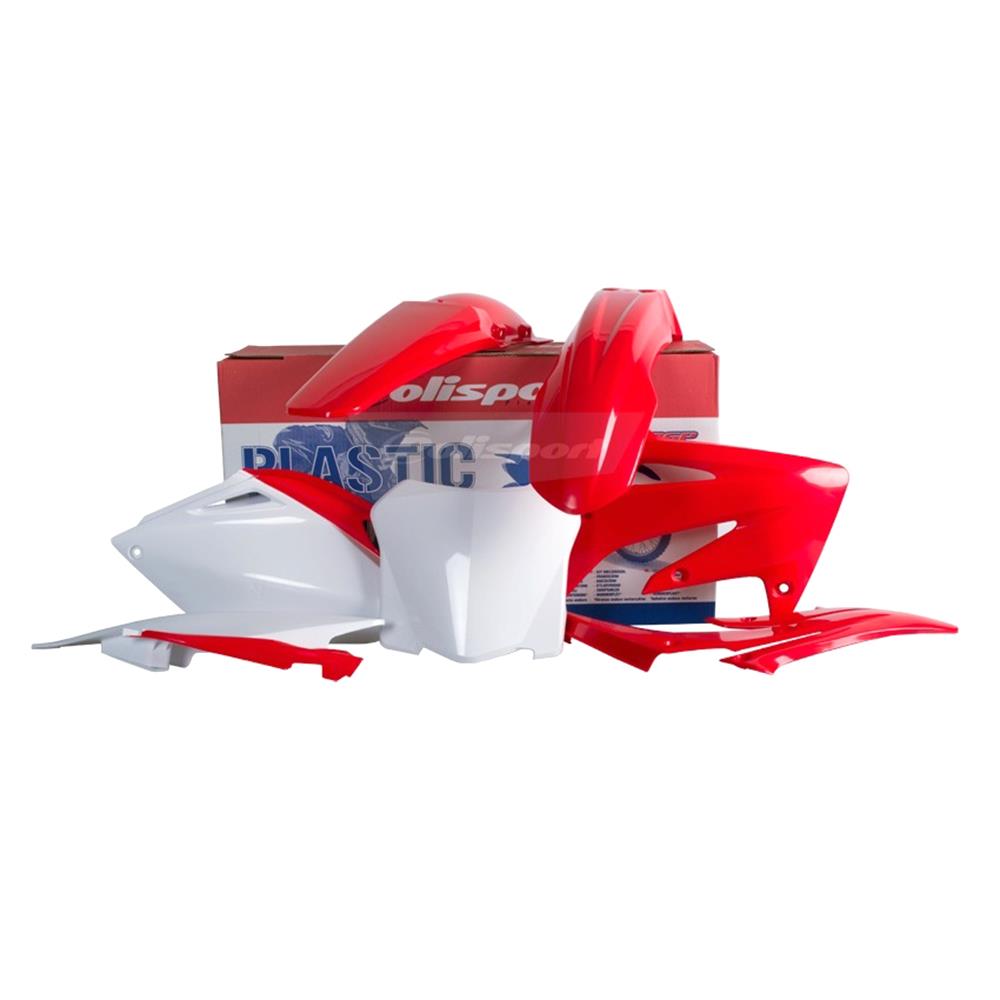 Polisport OEM Colours Plastics Box Kit For Honda CRF 250R 2008