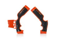Acerbis X-Grip Frame Protector Guards Orange 2 For Husqvarna TC 65 2016-2023
