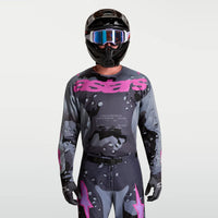 Alpinestars 2027 Racer Lone MX Jersey Grey Camo Purple