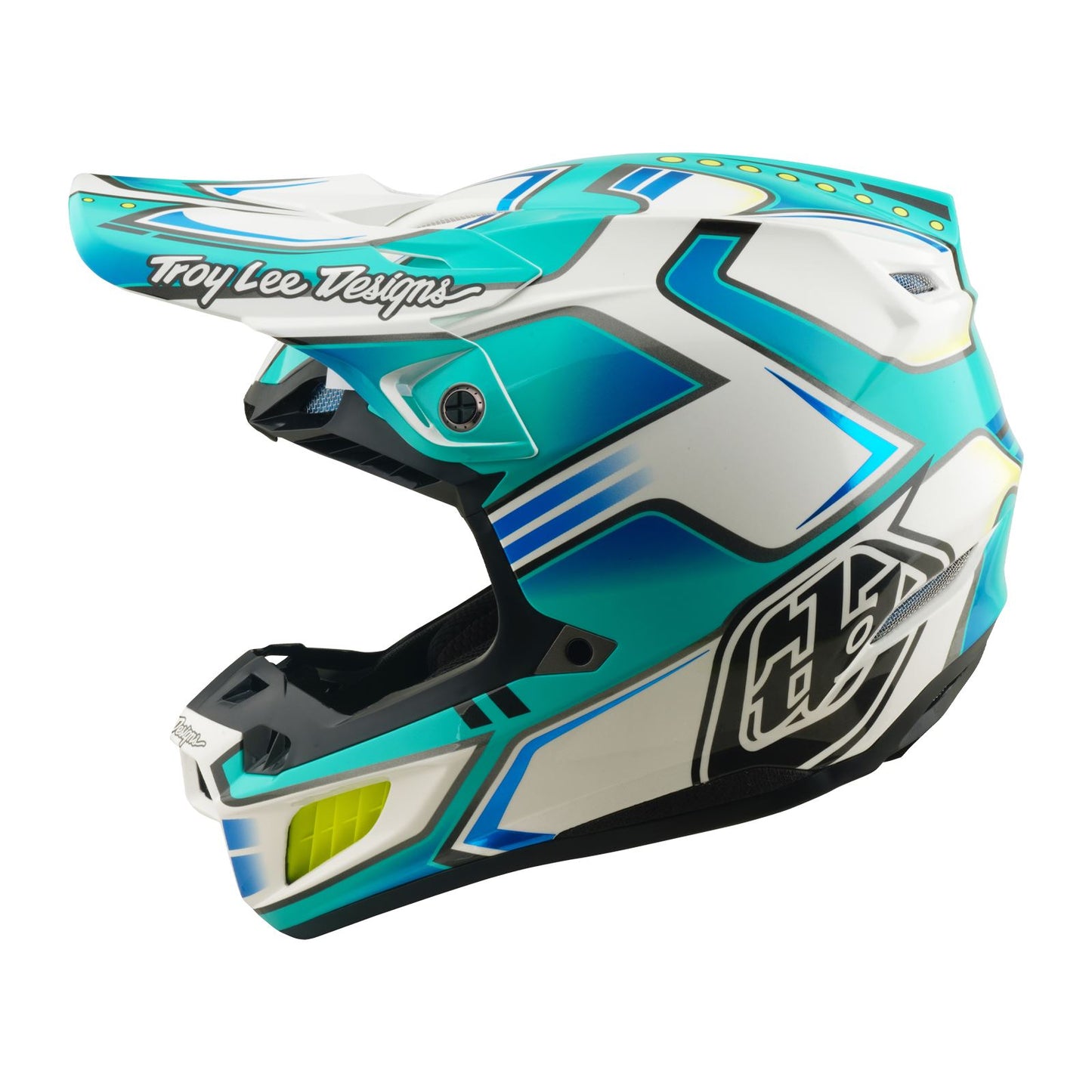 Troy Lee Designs Spring 2026 MX SE5 Composite Crest Helmets Real Teal