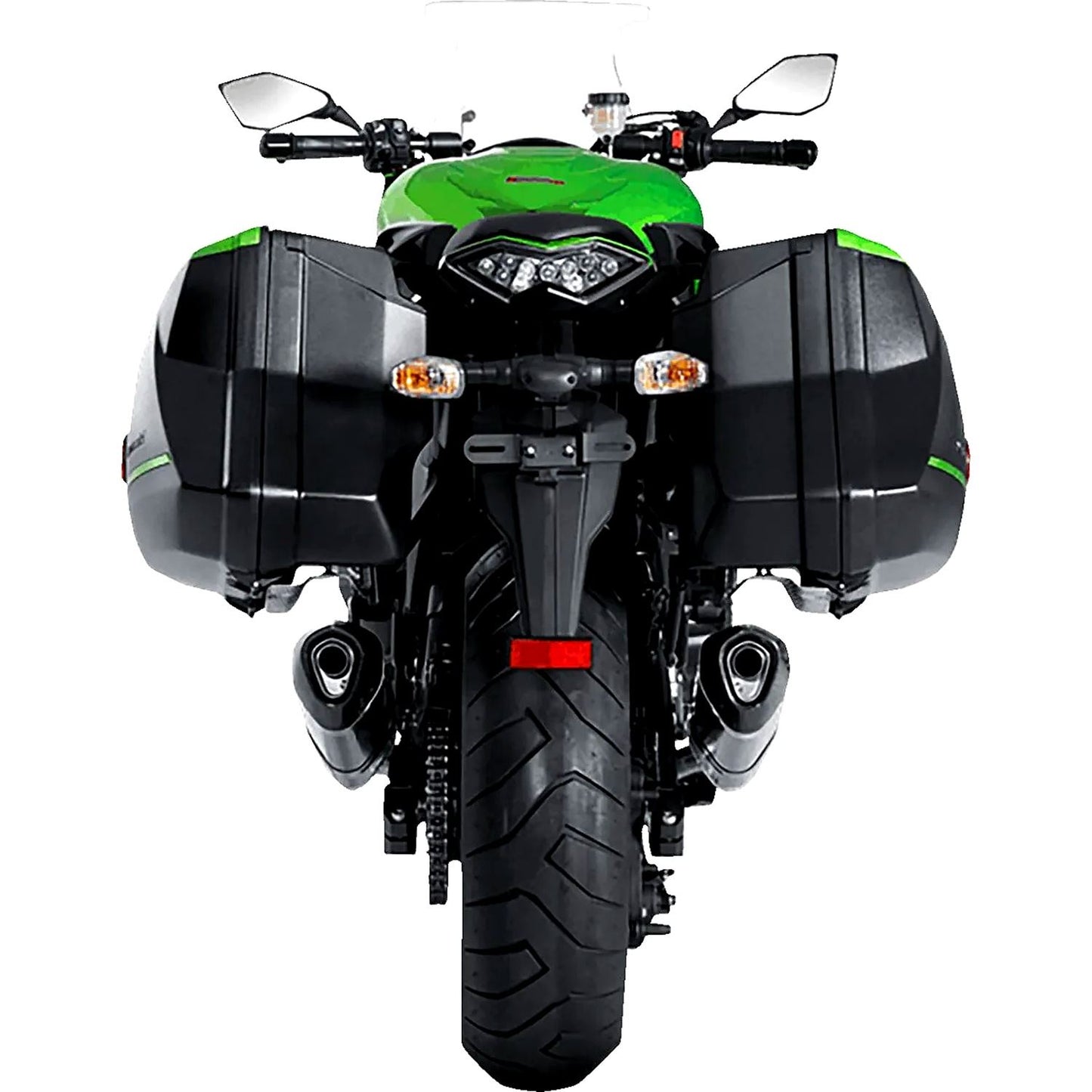 Akrapovic Carbon Fiber Line Slip On Silencer For Kawasaki Z 1000 ABS 2014-2019