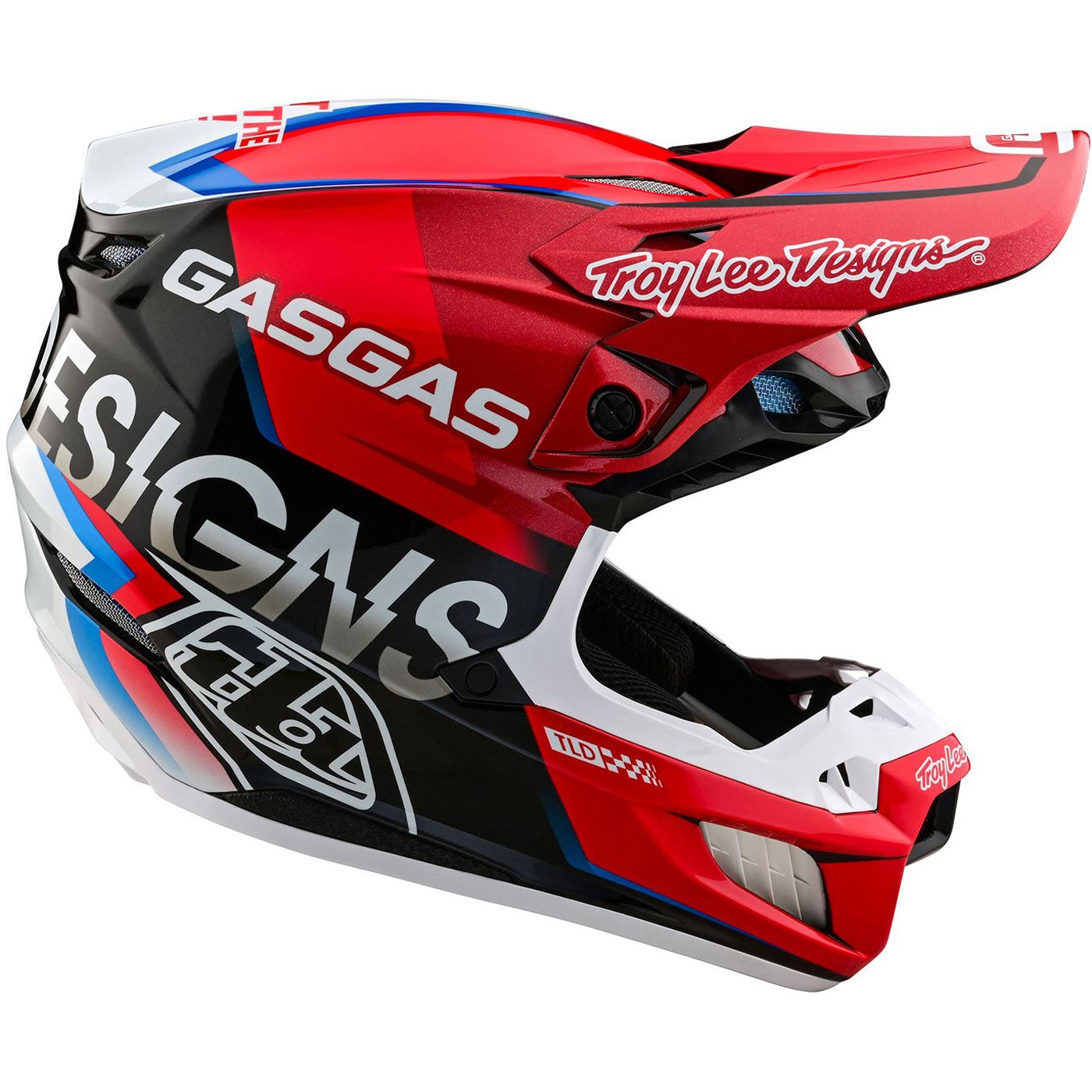 Troy Lee Designs 2025 Motocross Helmet SE5 Composite Gas Gas Fumes