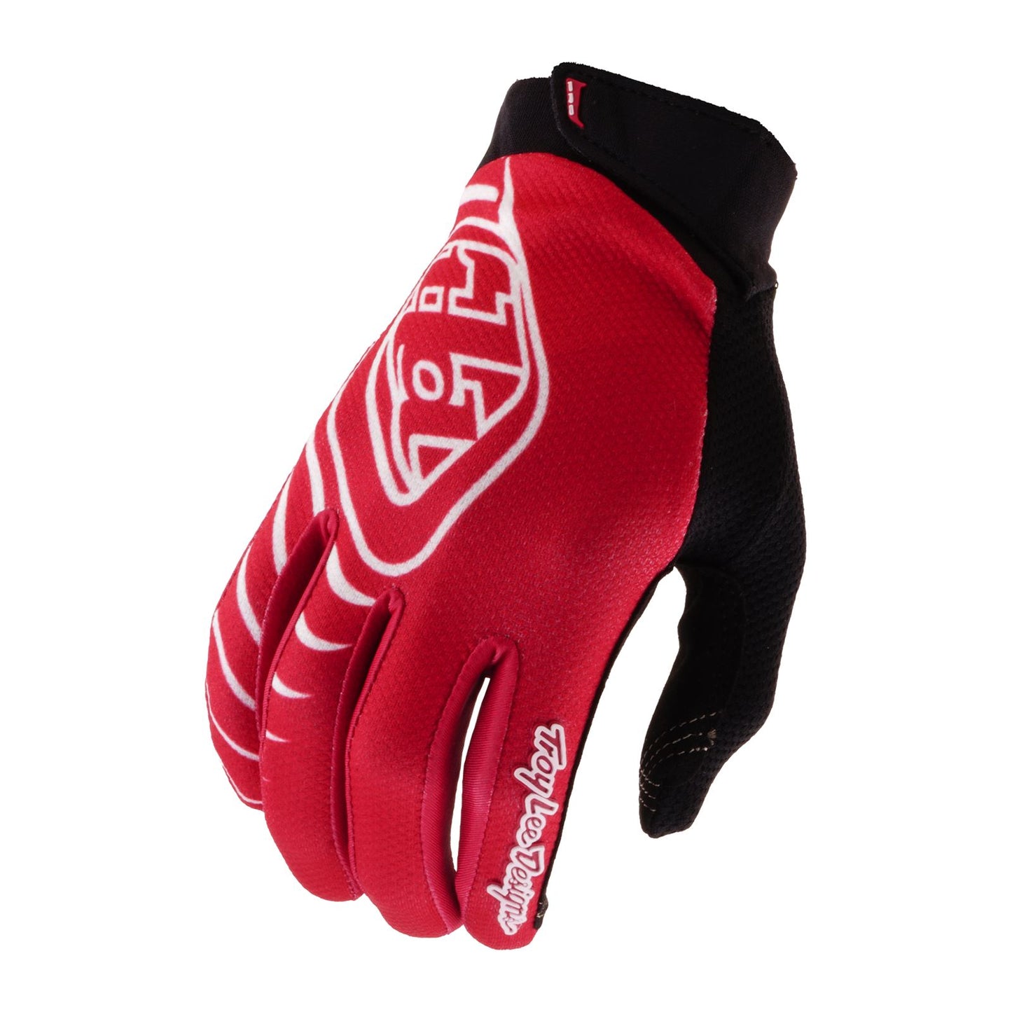 Troy Lee Designs Spring 2026 GP Pro Mono MX Gloves Scarlet Glo