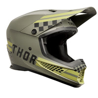 Thor 2025 Motocross Helmet Sector 2 Combat Army Green
