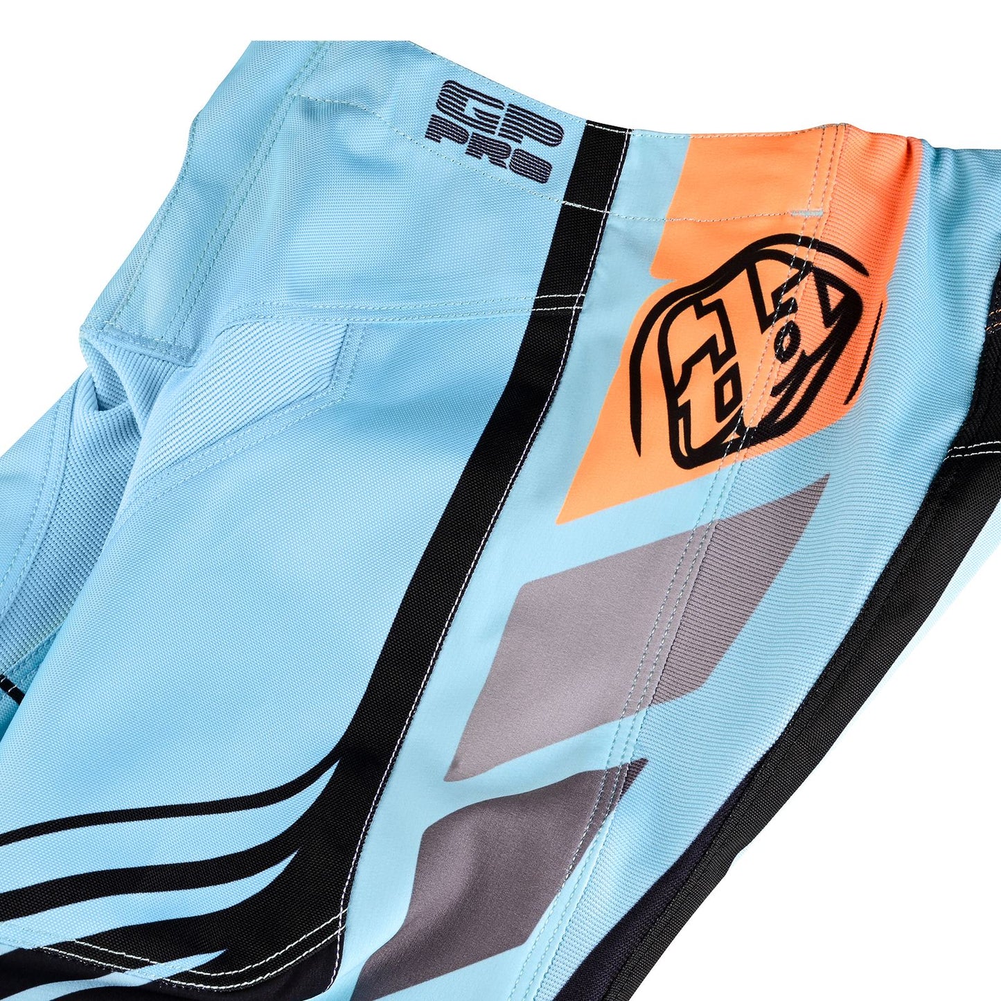 Troy Lee Designs 2025 Youth GP Pro Wavez Bleached Aqua Race Pants