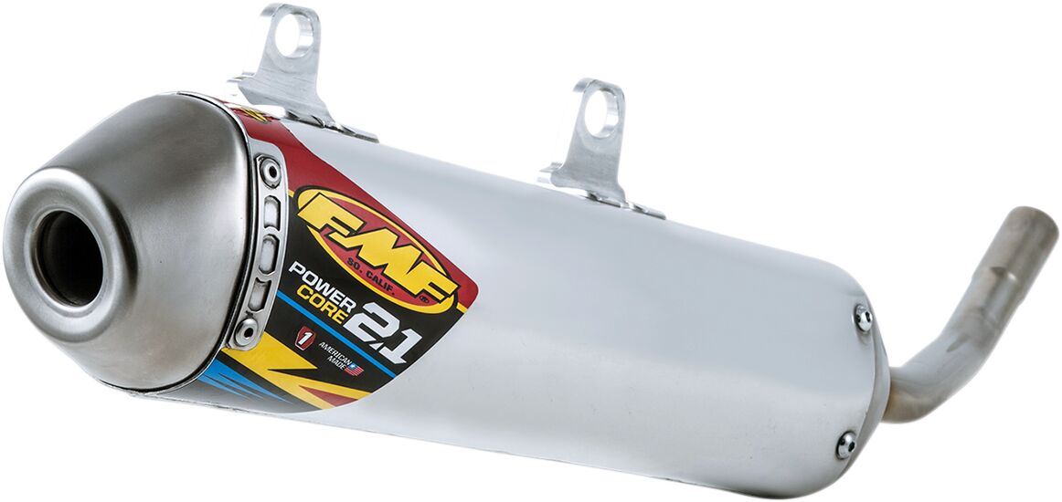 FMF Powercore 2.1 Slip-On Aluminium Exhaust Silencer For Yamaha YZ 125 X 2020-2021