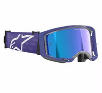 Alpinestars 2025 Goggles Vision 8 Corp Purple Mirror Blue