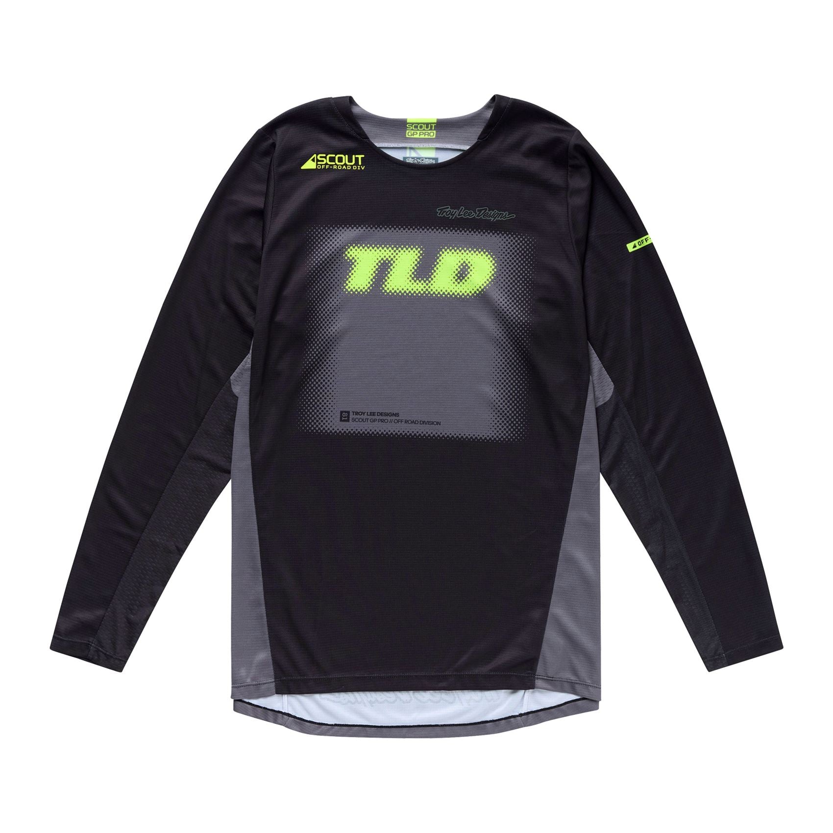 Troy Lee 2026 Motocross Jersey Scout GP Pro Fade Out Black
