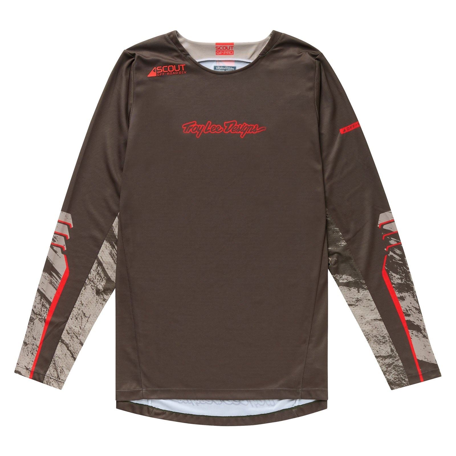 Troy Lee 2026 Motocross Jersey Scout GP Pro Slab Timber