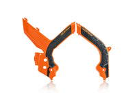 Acerbis X-Grip Frame Protector Guards Orange Black For KTM SX 125 2019-2022