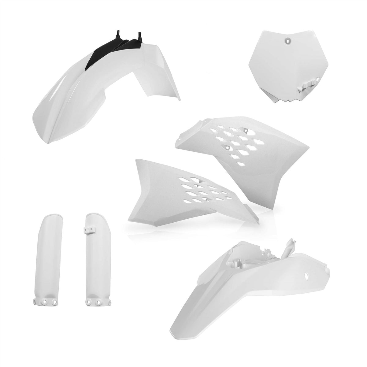 Acerbis Full Plastic Kit White For KTM SX 65 2012-2015