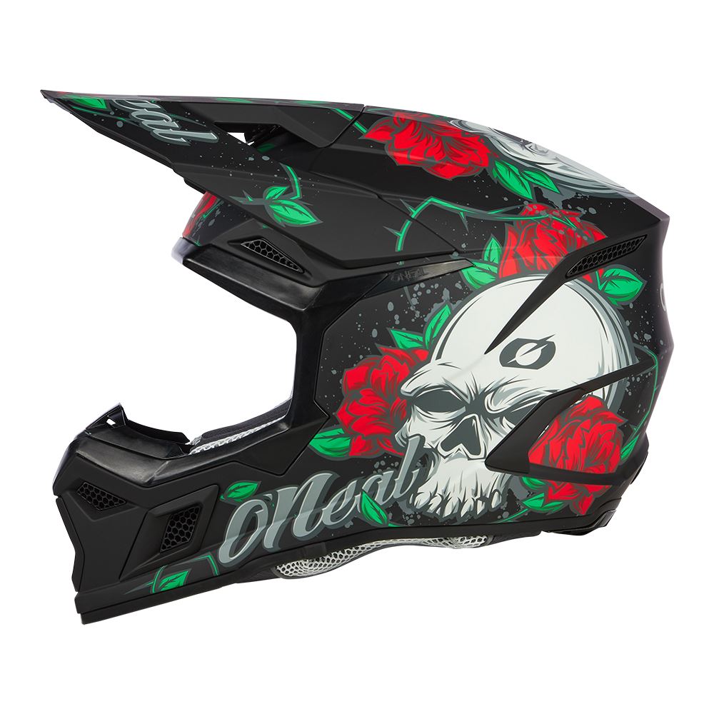 O'Neal 2025 Motocross Helmet 3SRS Youth Melancia Black Multi