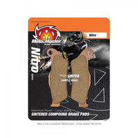 Moto-Master Rear Nitro Sintered Brake Pads For Beta RR 125 2T X-Pro 2025-2026