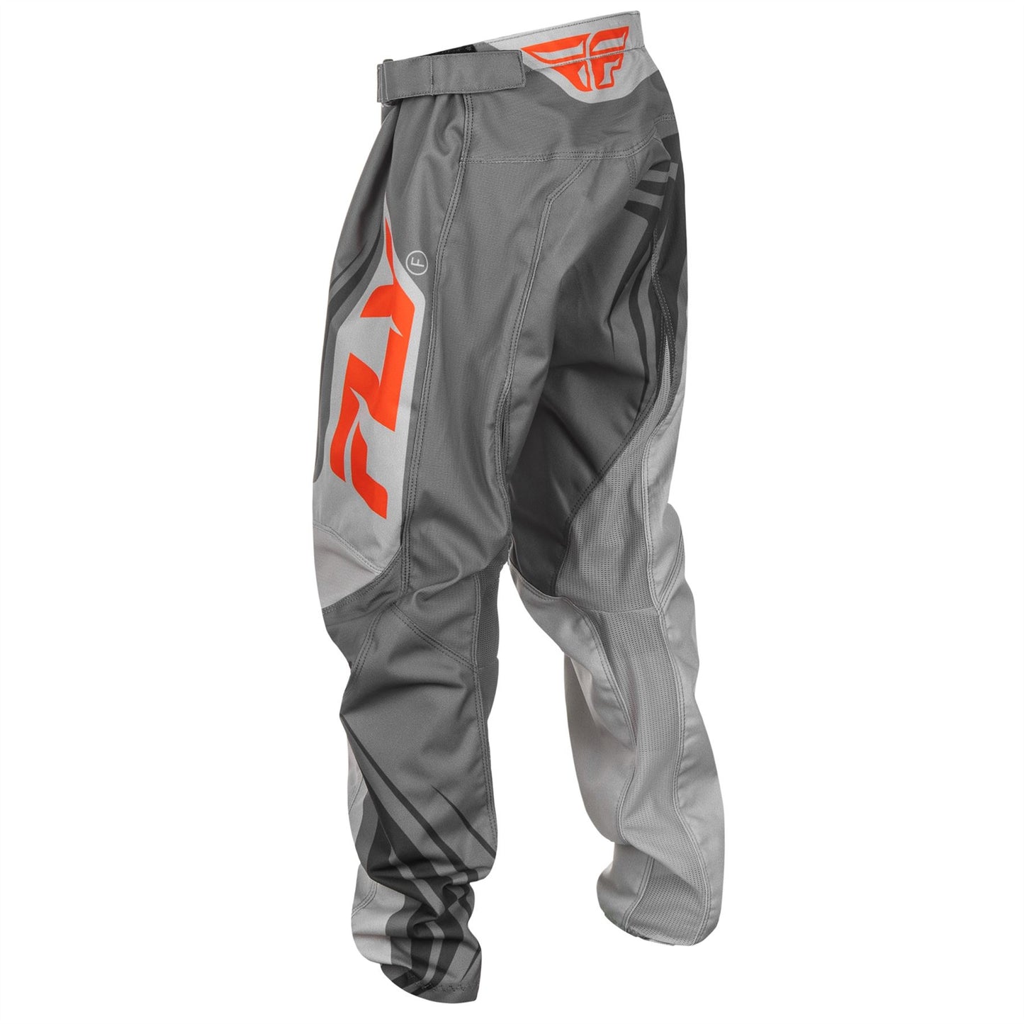 Fly Racing 2025 Youth F-16 Motocross Pants Grey Orange