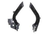 Acerbis X-Grip Frame Protector Guards Grey Black For Husqvarna FE 350 2020-2023
