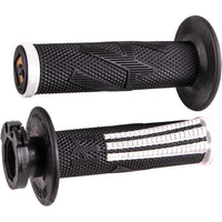 ODI EMIG2 PRO Lock On V2 Grip Black White For Suzuki RM 250 1995-2008