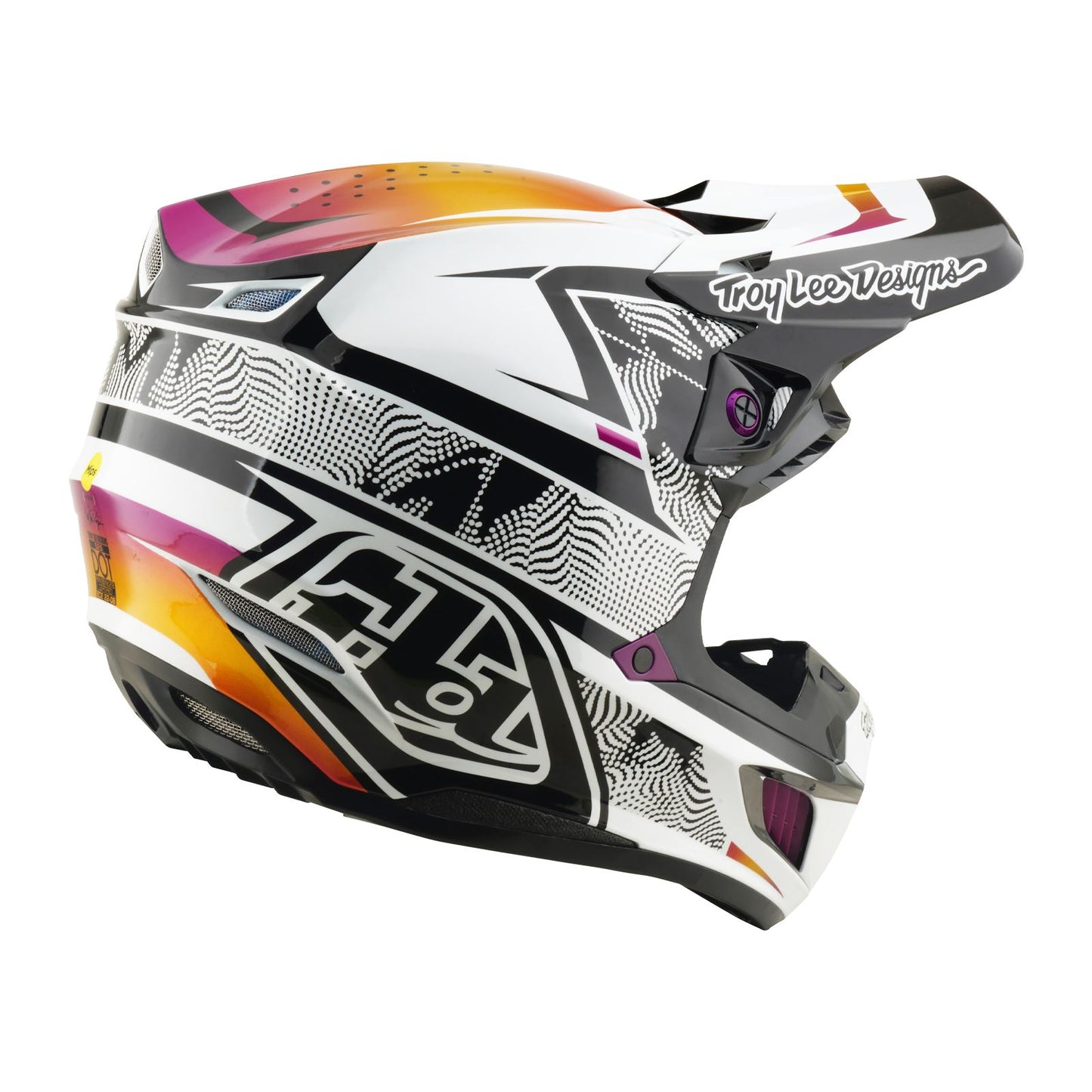 Troy Lee Designs Spring 2026 MX SE5 Composite Lined Up Helmets Black