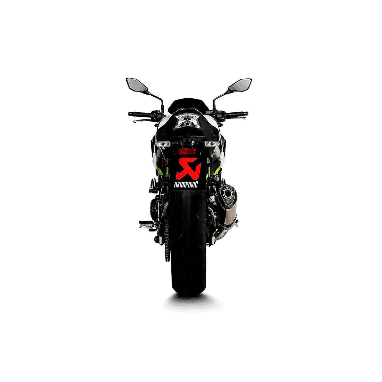 Akrapovic Titanium Line Slip On Silencer For Kawasaki Z 900 ABS 2017-2024