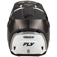 Fly Racing 2025 Kinetic Rally Motocross Helmet Matte Grey Black White