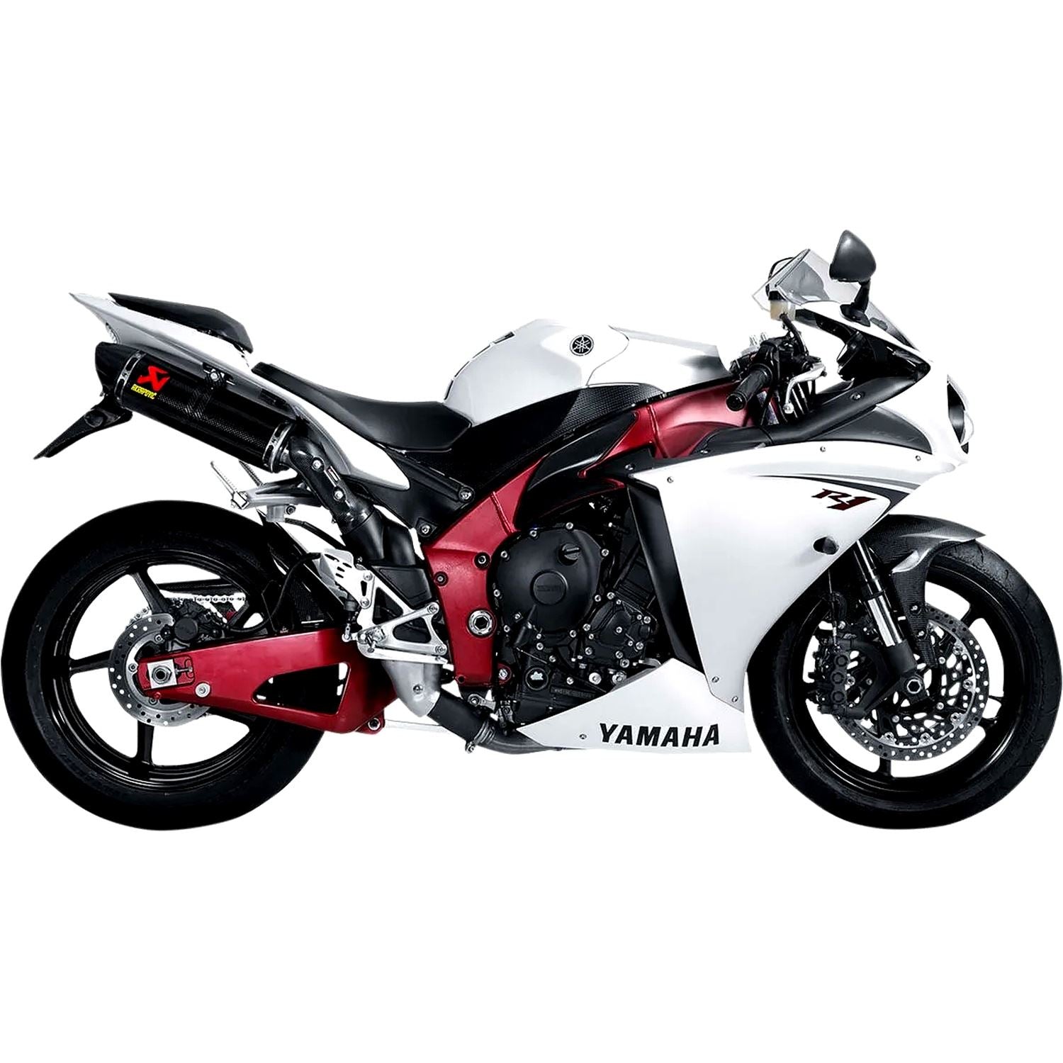 Akrapovic Carbon Fiber Line Slip On Silencer For Yamaha YZF-R1 1000 GP WGP 50th Anniversary 2012