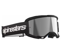 Alpinestars 2025 Goggles Vision 3 Wordmark Black Mirror Silver