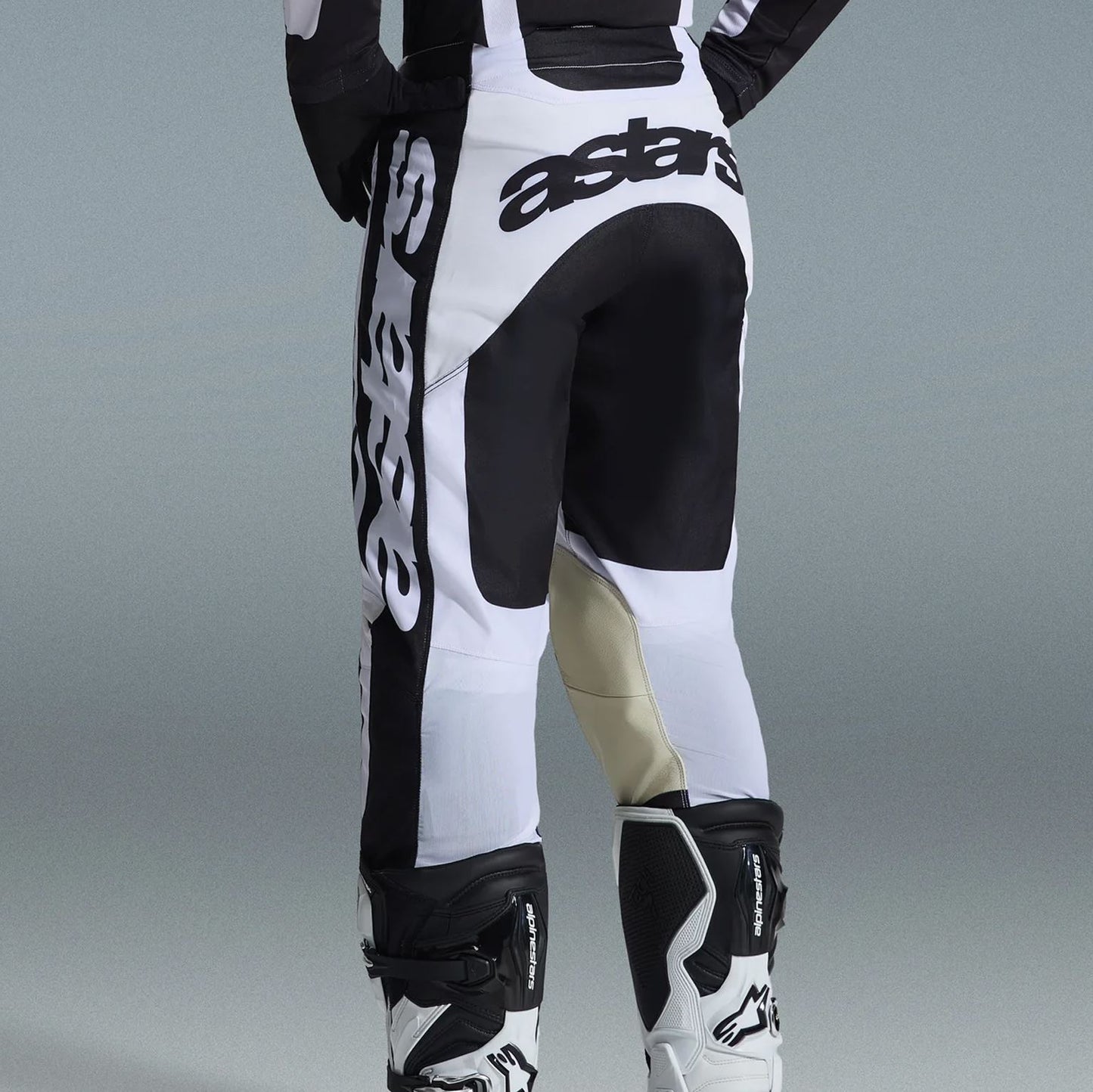 Alpinestars 2026 Racer Riway Motocross Pants White Black