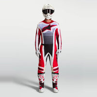 Alpinestars 2027 Techstar Maven MX Combo Kit Fire Red White Lavender Black