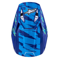 Alpinestars 2027 S-M3 Youth Falcon MX Helmet Blue White Black Pink