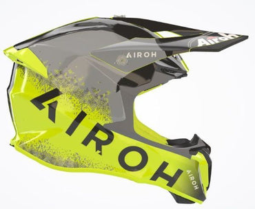 Airoh Helmet  Twist 2.0 Bit Yellow Gloss