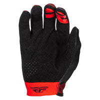 Fly Racing 2026 Motocross Gloves Lite Youth  Black Red