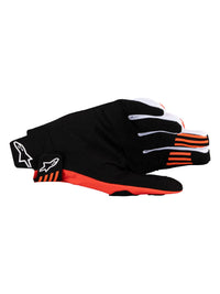 Alpinestars 2025 Techstar Motocross Gloves Black Hot Orange