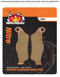 Moto-Master Rear Nitro Sintered Brake Pads For Bombardier/Can Am Outlander 650 2013-2021