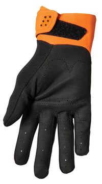 Thor 2025 Motocross Gloves Spectrum Orange Black