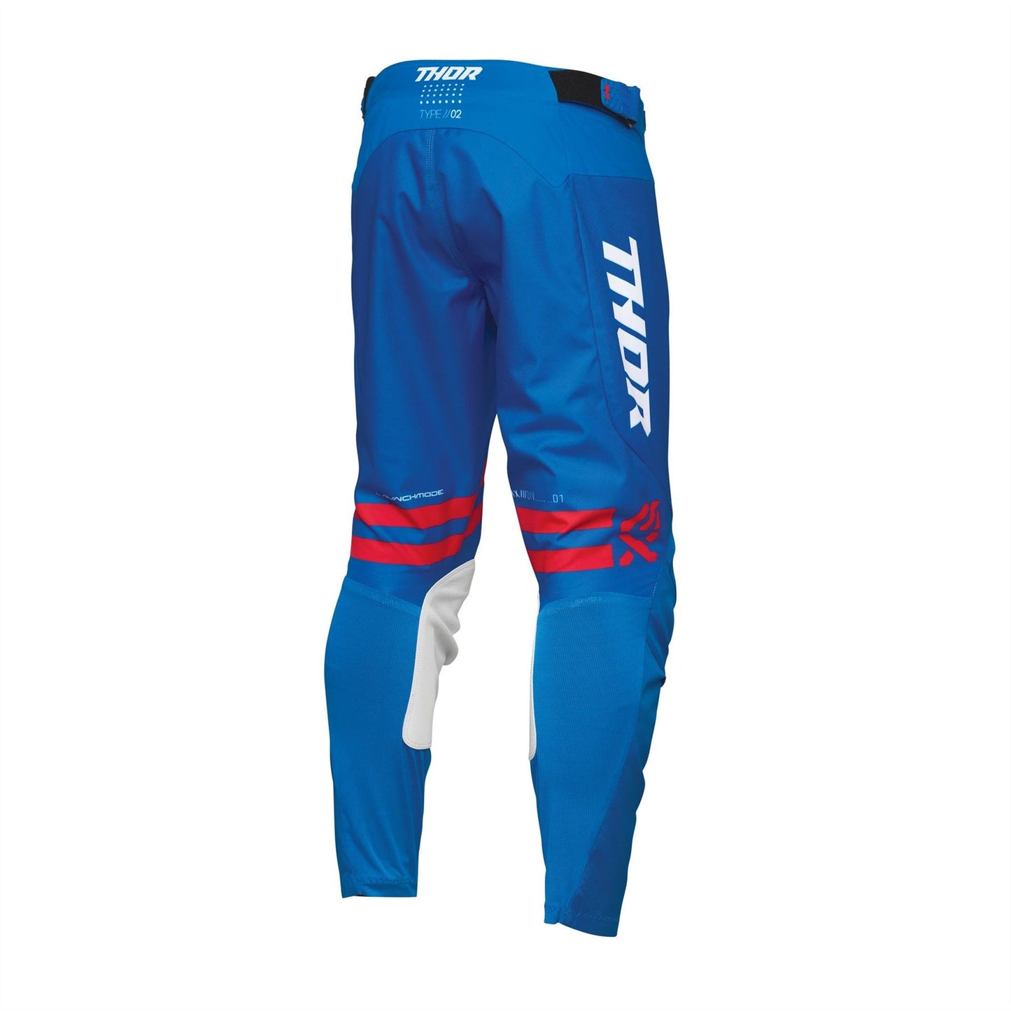 Thor MX Spring 2026 Race Pants Launchmode Patriot Red White Blue