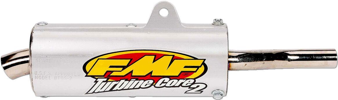 FMF Turbinecore 2 Silencer Exhaust For Yamaha PW 80 Y-Zinger 1991-2009