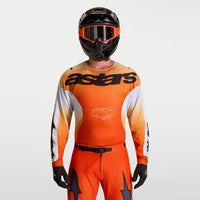 Alpinestars 2027 Racer Amber MX Jersey Cardinal Red Light Lilac Black