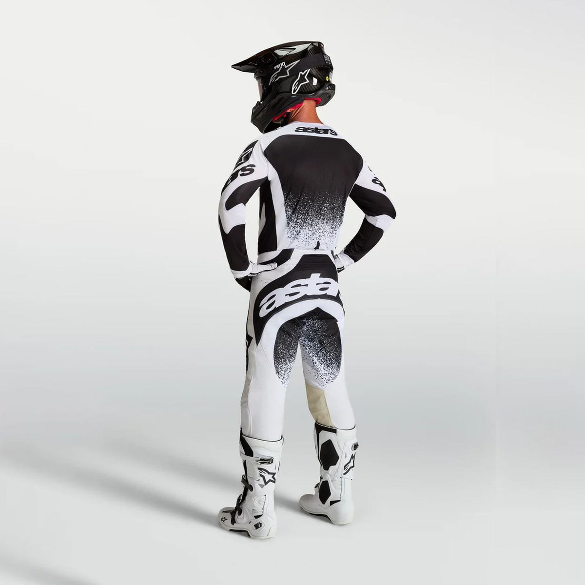 Alpinestars 2027 Techstar Swan MX Combo Kit White Black