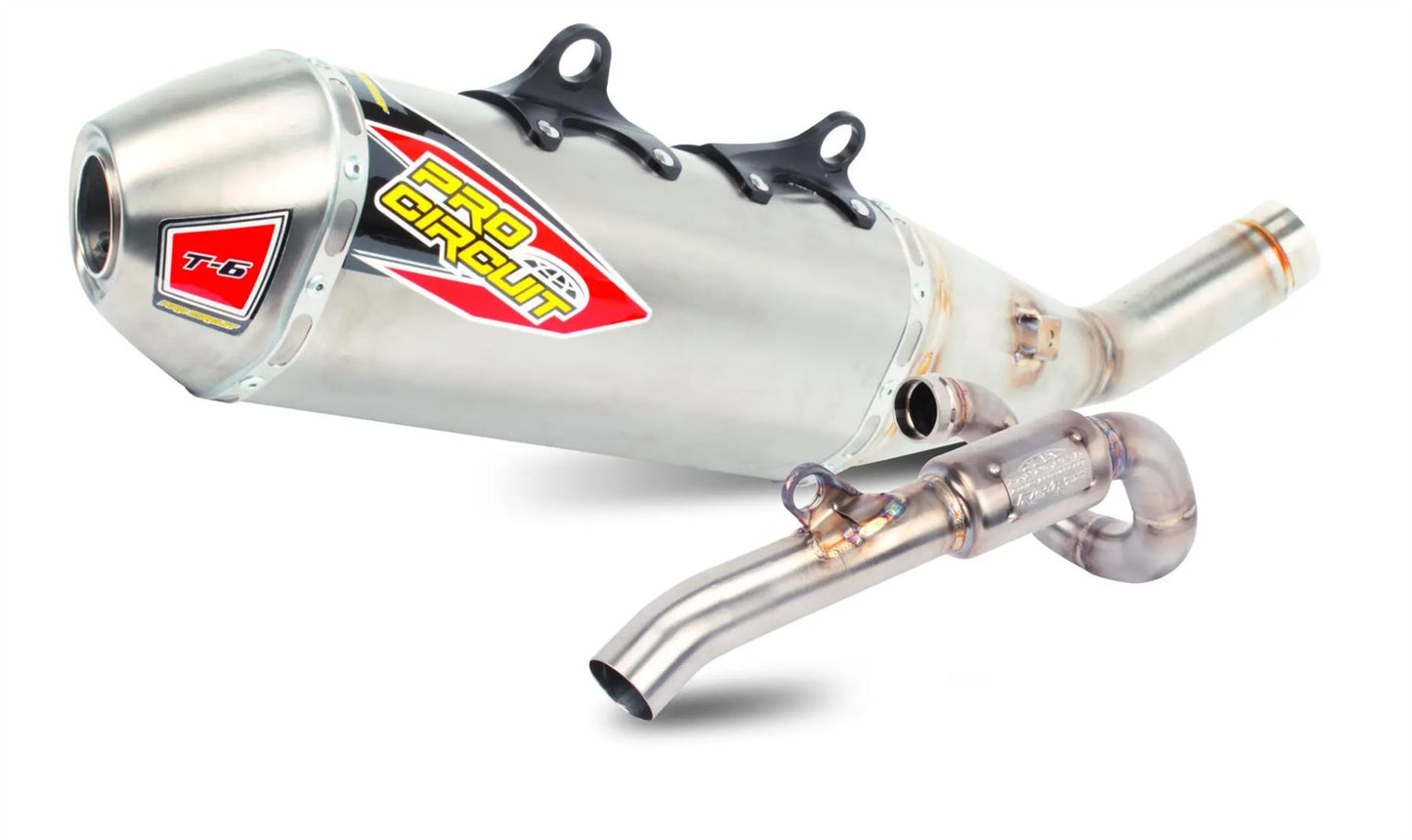 Pro Circuit T-6 BC Stainless/Titanium Exhaust System For Triumph TF 250-C 2026