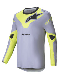 Alpinestars 2025 Racer Veil Motocross Combo Kit Grey Yellow Fluo