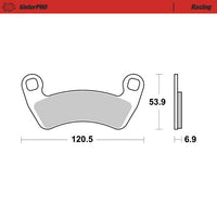 Moto-Master Pro Racing Sintered Brake Pads