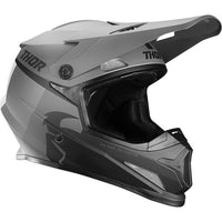 Thor Motocross Helmet Sector Racer Matte Black Charcoal