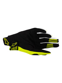 Alpinestars 2026 Techstar Motocross Gloves Black Yellow Fluo