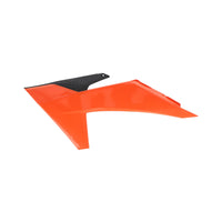 Acerbis Radiator Rad Scoops Orange Black 0026802.209