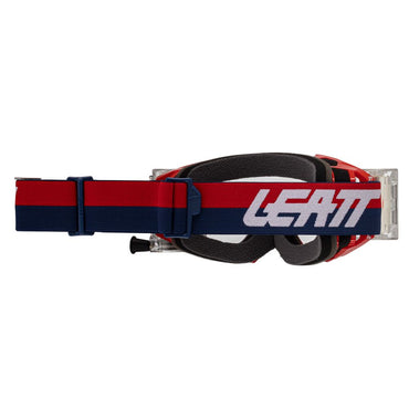 Leatt 2025 Motocross Goggles Vizion 3.5 Roll Off Royal - Clear Lens