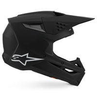 Alpinestars 2026 SM3 Solid Motocross Helmet Matt Black