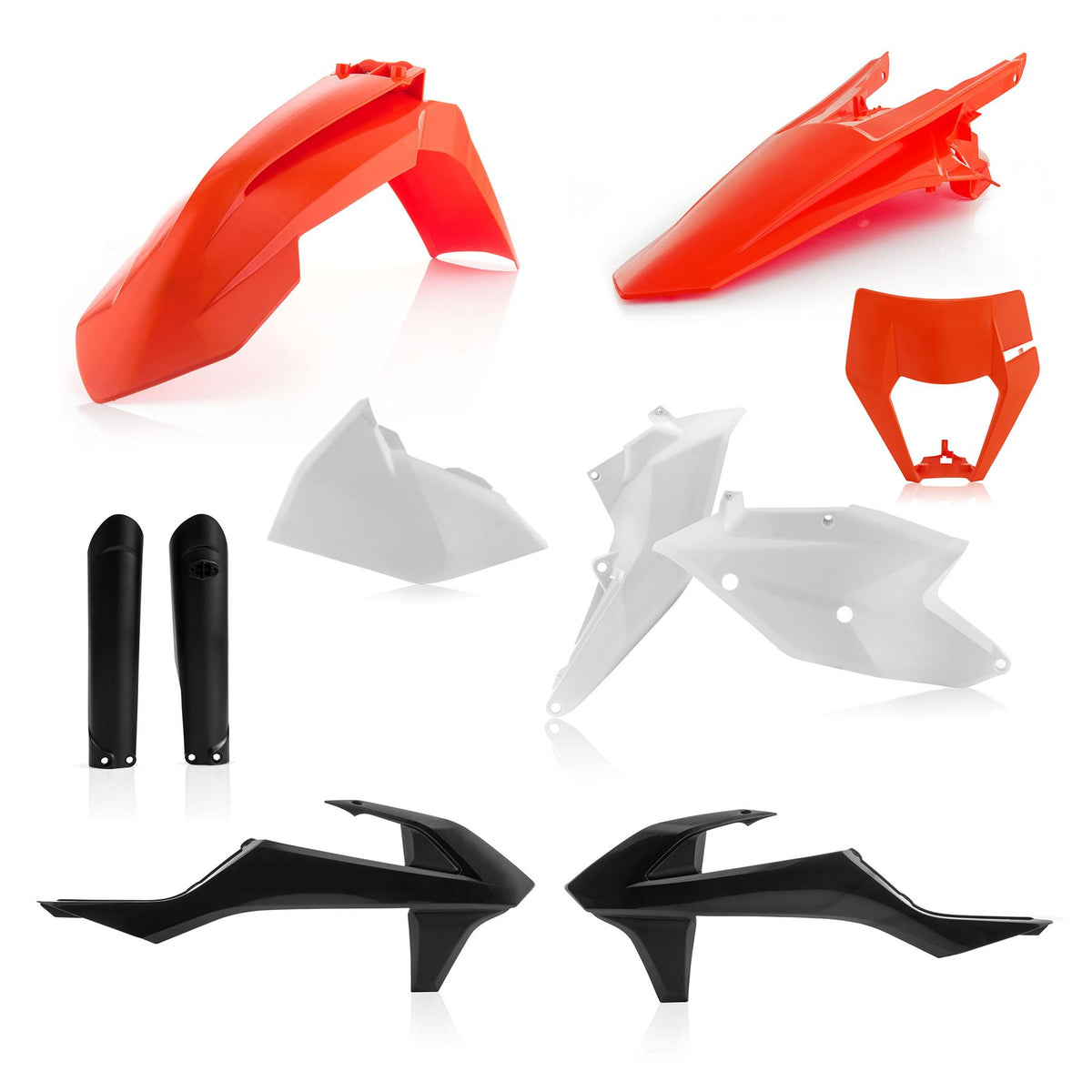 Acerbis Full Plastic Kit 2018 Colourway For KTM EXC 250 2017